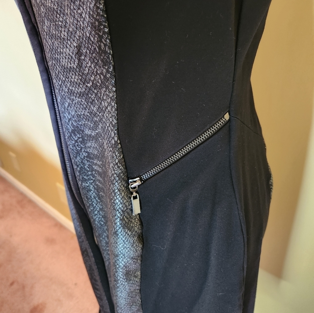 Cache Black and Gray Mini Dress - Picture 4 of 8